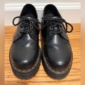 Dr. Martens Black Leather 1461 Shoes